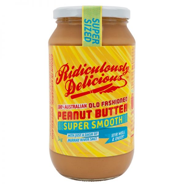 Ridiculously Delicious Peanut Butter – Smooth 1kg